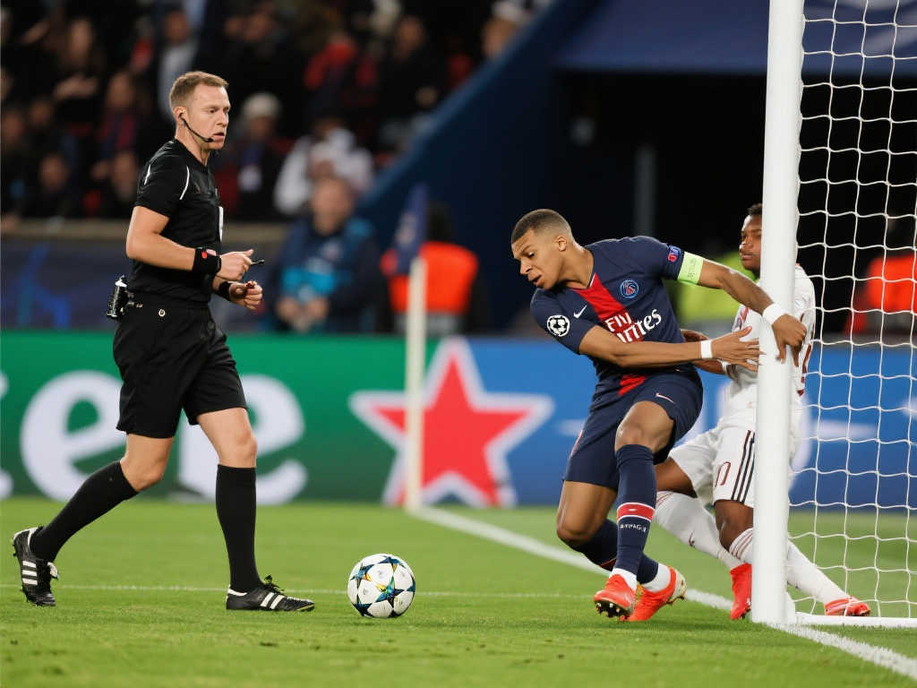 惊人判罚！萨卡禁区倒地被忽视，巴黎反击反获点球引发热议